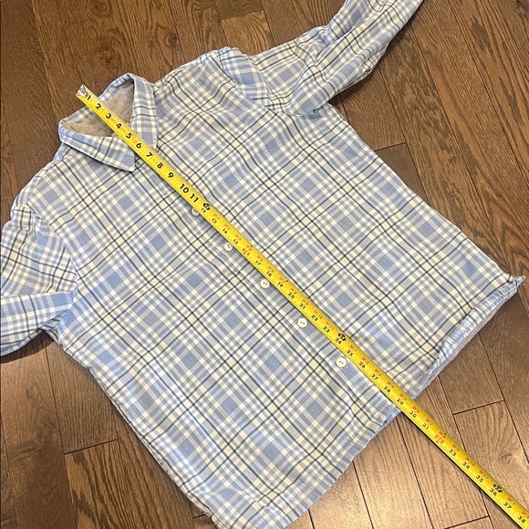 L.L.Bean Fleece-Lined Plaid Button-Down Shirt Jacket Size L - Picture 7 of 8